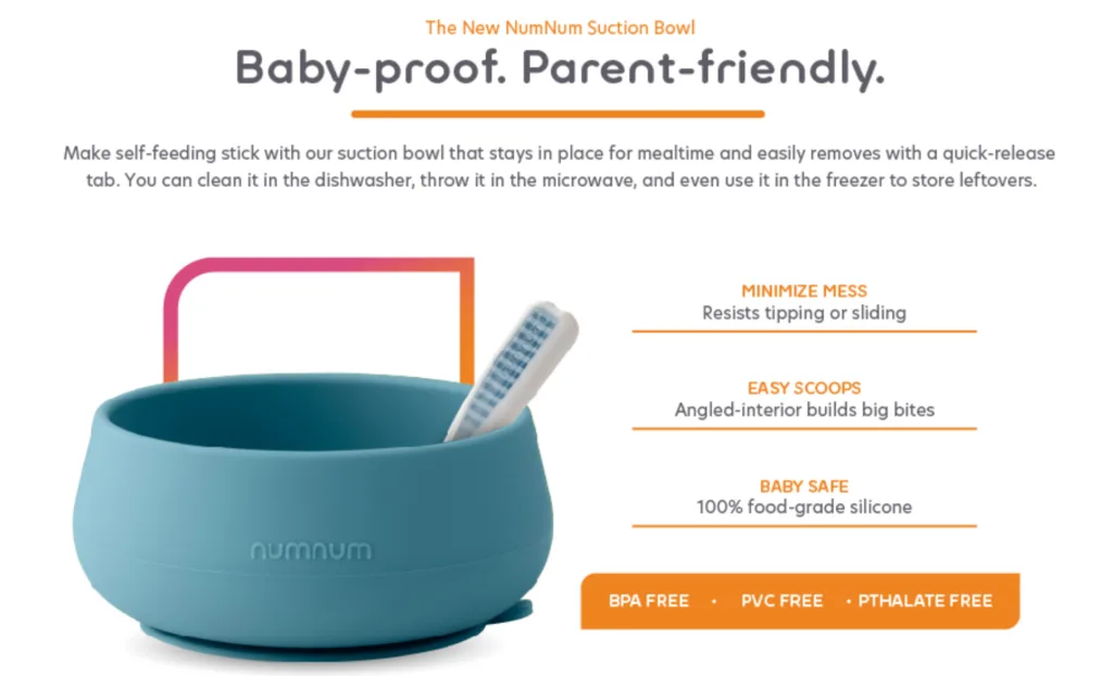 Pre-Spoon GOOtensils + Suction Bowl
