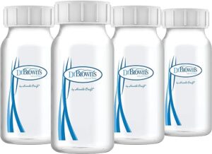 Dr. Brown's Breastmilk Storage and Collection Bottles - 4 Oz (Pack of 4)