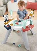 Fisher-Price 3-in-1 Spin and Sort Activity Center Happy Dots Infant to Toddler Toy 5 x 5 x 5 | Babyz Corner