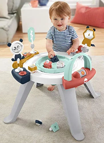 Fisher-Price 3-in-1 Spin and Sort Activity Center Happy Dots Infant to Toddler Toy 5 x 5 x 5 | Babyz Corner
