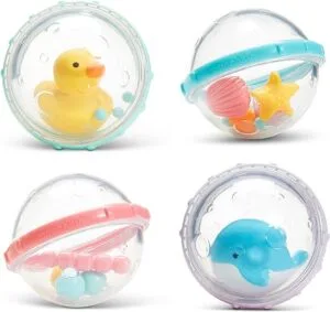 Munchkin® Float Play Bubbles™ Baby and Toddler Bath Toy 4 Count | Babyz Corner
