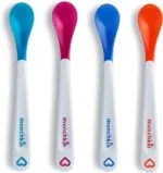 Munchkin® White Hot® Safety Baby Spoons BPA Free 4 Pack Polypropylene | Babyz Corner