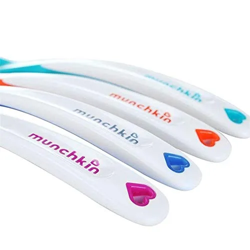 Munchkin® White Hot® Safety Baby Spoons BPA Free 4 Pack Polypropylene | Babyz Corner