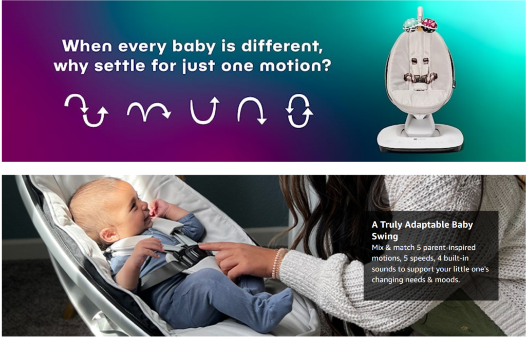 MamaRoo Multi-Motion Baby Swing