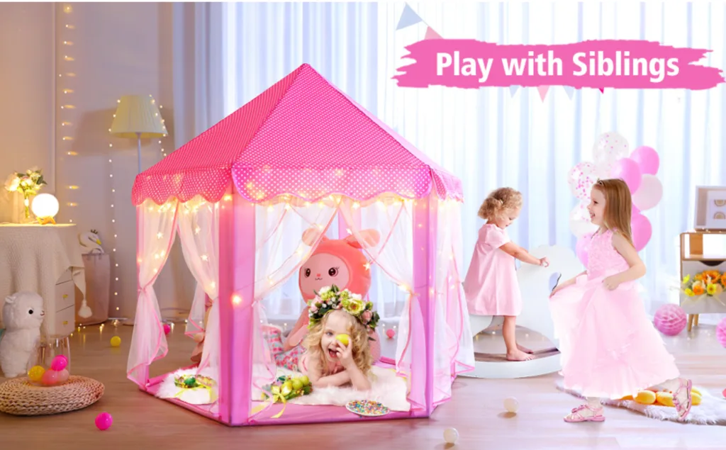 Pink Princess Play Tent
