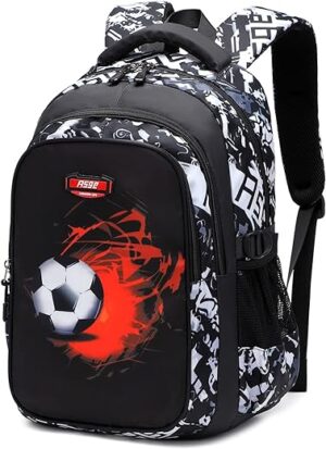 Backpack for kids with Camo Print (Grey)