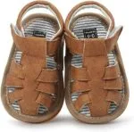 Baby Girl Boy Sandals Premium Soft Anti-Slip Sole Infant Baby Sandals Summer Casual Beach Shoes Bowknot Princess Dress Flats Prewalker First Walker Shoes | Babyz Corner