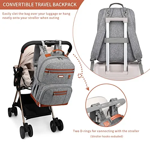 Diaper Bag Backpack Diaper Bag for BabyLarge Capacity with Insulated Pockets Multifunctional Baby Bags Backpack for Girls Boys Waterproof Diaper Bags for Mama Maternity Travel | Babyz Corner