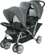 Graco DuoGlider Double Stroller | Lightweight Double Stroller with Tandem Seating Glacier | Babyz Corner