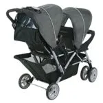 Graco DuoGlider Double Stroller | Lightweight Double Stroller with Tandem Seating Glacier | Babyz Corner