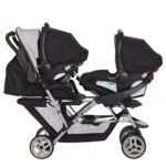 Graco DuoGlider Double Stroller | Lightweight Double Stroller with Tandem Seating Glacier | Babyz Corner