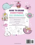 How To Draw Everything 300 Drawings of Cute Stuff Animals Food Gifts and other Amazing Things | Book For Kids | Babyz Corner