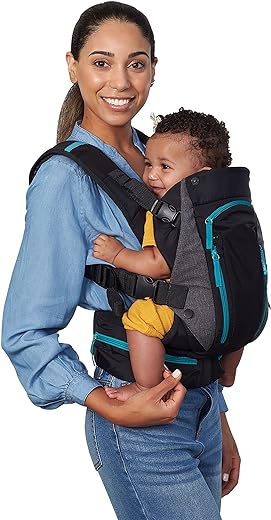 Infantino Carry On Multi-Pocket Carrier - All-Positions, Black