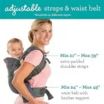 Infantino Flip Advanced 4-in-1 Carrier - Ergonomic convertible face-in and face-out front and back carry for newborns and older babies 8-32 lbs | Babyz Corner