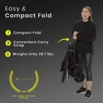 Jeep Destination Ultralight Side x Side Double Stroller Midnight | Babyz Corner