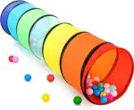 Kids Play Tunnel Tent for Toddlers Colorful Pop Up Crawl Tunnel Toy for Baby or Pet with Breathable Mesh Collapsible Gift for Boy and Girl Play Tunnel Indoor and Outdoor Game | Babyz Corner
