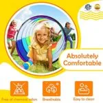 Kids Play Tunnel Tent for Toddlers Colorful Pop Up Crawl Tunnel Toy for Baby or Pet with Breathable Mesh Collapsible Gift for Boy and Girl Play Tunnel Indoor and Outdoor Game | Babyz Corner