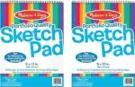 Melissa Doug Sketch Pad 9 x 12 Inches - 50 Sheets 2-Pack - FSC Certified | Babyz Corner