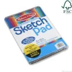 Melissa Doug Sketch Pad 9 x 12 Inches - 50 Sheets 2-Pack - FSC Certified | Babyz Corner
