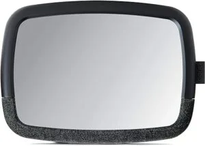 Munchkin® Brica® 360 Pivot Baby in-Sight® Wide Angle Adjustable Car Mirror, Crash Tested and Shatter Resistant, Black