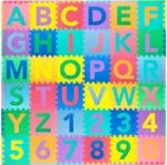 ProSource Kids Foam Puzzle Floor Play Mat with Shapes Colors 36 Tiles 12x12 and 24 Borders | Babyz Corner