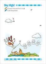 School Zone - Connect the Dots Workbook - 32 Pages Ages 3 to 5 Preschool Kindergarten Dot-to-Dots Counting Number Puzzles Numbers 1-10 Coloring and More School Zone | Babyz Corner