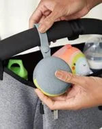 Skip Hop Pacifier Holder Grab Go Grey Melange | Babyz Corner