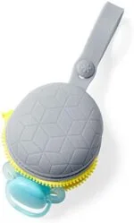 Skip Hop Pacifier Holder Grab Go Grey Melange | Babyz Corner