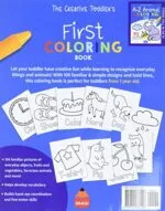 The Creative Toddlers First Coloring Book Ages 1-3 100 Everyday Things and Animals to Color and Learn | For Toddlers and Kids ages 1 2 3 US Edition | Babyz Corner