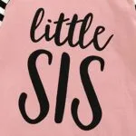 AMAWMW Newborn Baby Girl Little Sister Sleeper Gown Stripe Long Sleeve Nightgown Outfit | Babyz Corner