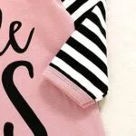 AMAWMW Newborn Baby Girl Little Sister Sleeper Gown Stripe Long Sleeve Nightgown Outfit | Babyz Corner