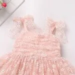 Baby Girls Tutu Dress Summer Sleeveless Backless Princess Birthday Party Dresses Sequin Ruffle Tulle Bowknot Sundress | Babyz Corner