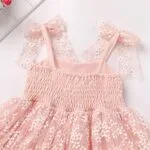 Baby Girls Tutu Dress Summer Sleeveless Backless Princess Birthday Party Dresses Sequin Ruffle Tulle Bowknot Sundress | Babyz Corner