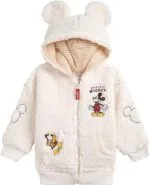 Disney Winnie The Pooh Mickey Mouse Tigger Pluto Zip Up Hoodie Newborn to Little Kid | Babyz Corner