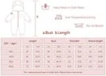 Happy Cherry Baby Snowsuit Winter Coat Warm Hoodie Romper Puffer Jacket | Babyz Corner