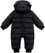 Happy Cherry Baby Snowsuit Winter Coat Warm Hoodie Romper Puffer Jacket | Babyz Corner