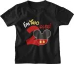 Luke and Lulu 2nd Birthday Shirt Boy - Mouse Themed Birthday Boy Shirt 2 - Premium 2nd Birthday Outfit Boy - Two Shirt | Babyz Corner