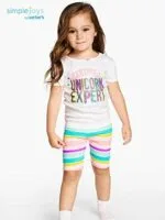 Simple Joys by Carters Baby Girls 6-Piece Snug Fit Cotton Pajama Set | Babyz Corner