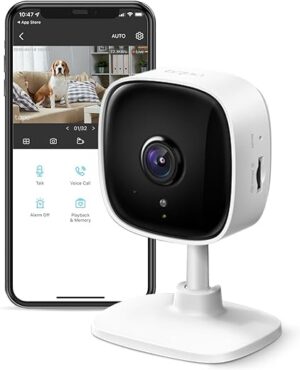 TP-Link Tapo 1080P Indoor Baby Monitor with Motion Detection, 2-Way Audio Siren & Night Vision