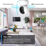 TP-Link Tapo PanTilt Security Camera for Baby Monitor Pet Camera w Motion Detection 1080P 2-Way Audio Night Vision Cloud SD Card Storage Works with Alexa Google Home | Babyz Corner