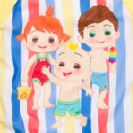 CoComelon Tomtom Yoyo JJ One Piece Bathing Suit Infant to Toddler