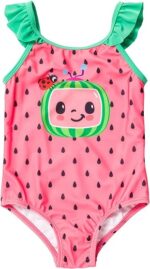 CoComelon Tomtom Yoyo JJ One Piece Bathing Suit Infant to Toddler