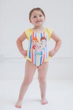 CoComelon Tomtom Yoyo JJ One Piece Bathing Suit Infant to Toddler