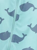 Simple Joys by Carter's Boys' 2-Pack 1-Piece Zip Rashguards