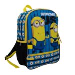 AI ACCESSORY INNOVATIONS Despicable Me Minions 4 Piece Backpack Set for Boys & Girls, Featuring Minions Stuart & Kevin, Kids School Bag, Blue