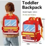 Kids Backpack for Boys Girls Preschool Bookbags 3D Cartoon Daycare Toddler Bags 13 inch 3-6 Years | Babyz Corner Kids Backpack for Boys Girls Preschool Bookbags 3D Cartoon Daycare Toddler Bags 13 inch 3-6 Years