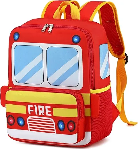 Kids Backpack for Boys Girls Preschool Bookbags 3D Cartoon Daycare Toddler Bags 13 inch 3-6 Years | Babyz Corner Kids Backpack for Boys Girls Preschool Bookbags 3D Cartoon Daycare Toddler Bags 13 inch 3-6 Years