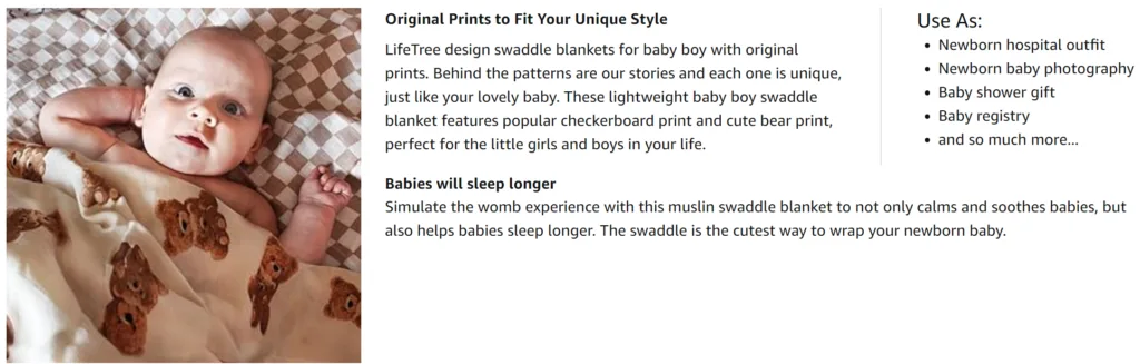 Neutral Muslin Swaddle Blankets
