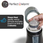 Baby Brezza Electric Baby Bottle Warmer, Breastmilk Warmer + Defroster - Only Brand with Different Temperatures for Breastmilk + Formula - Universal Fit for All Baby Bottle...