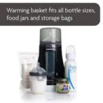 Baby Brezza Electric Baby Bottle Warmer, Breastmilk Warmer + Defroster - Only Brand with Different Temperatures for Breastmilk + Formula - Universal Fit for All Baby Bottle...